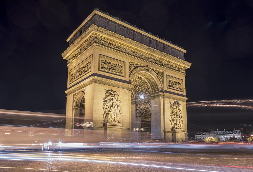 Hotel Vernet Champs Elysees Paris Exteriör bild